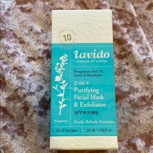 Purifying mask and exfoliator